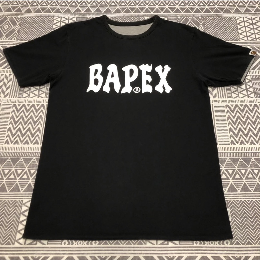 A Bathing Ape Bape Exclusive Bapex Reversible Tee Shirt Size Medium